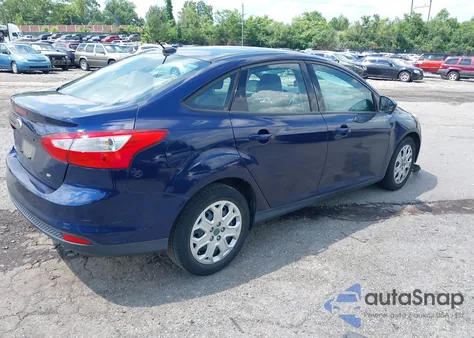 2012 Ford Focus Se from USA, damaged, VIN 1FAHP3F22CL157417